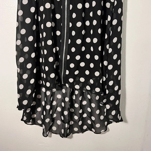D-signed Disney girls XL elastic waist hi-low hem lined polkadot, midi skirt - Picture 7 of 11